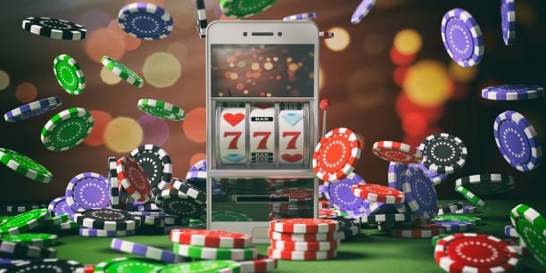 Arcade Games interface on mobile phone screen